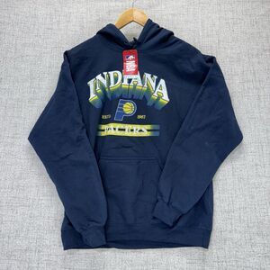 Indiana Pacers Hoodie Men's Size Medium NBA Vintage Style Sweatshirt